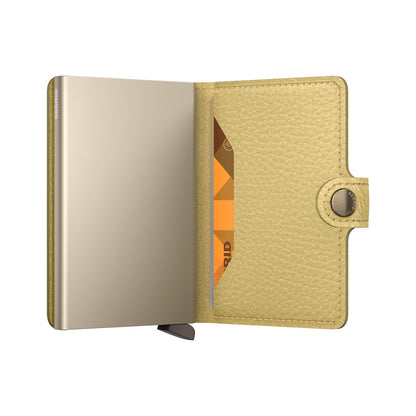 Secrid Miniwallet Pebble butter yellow
