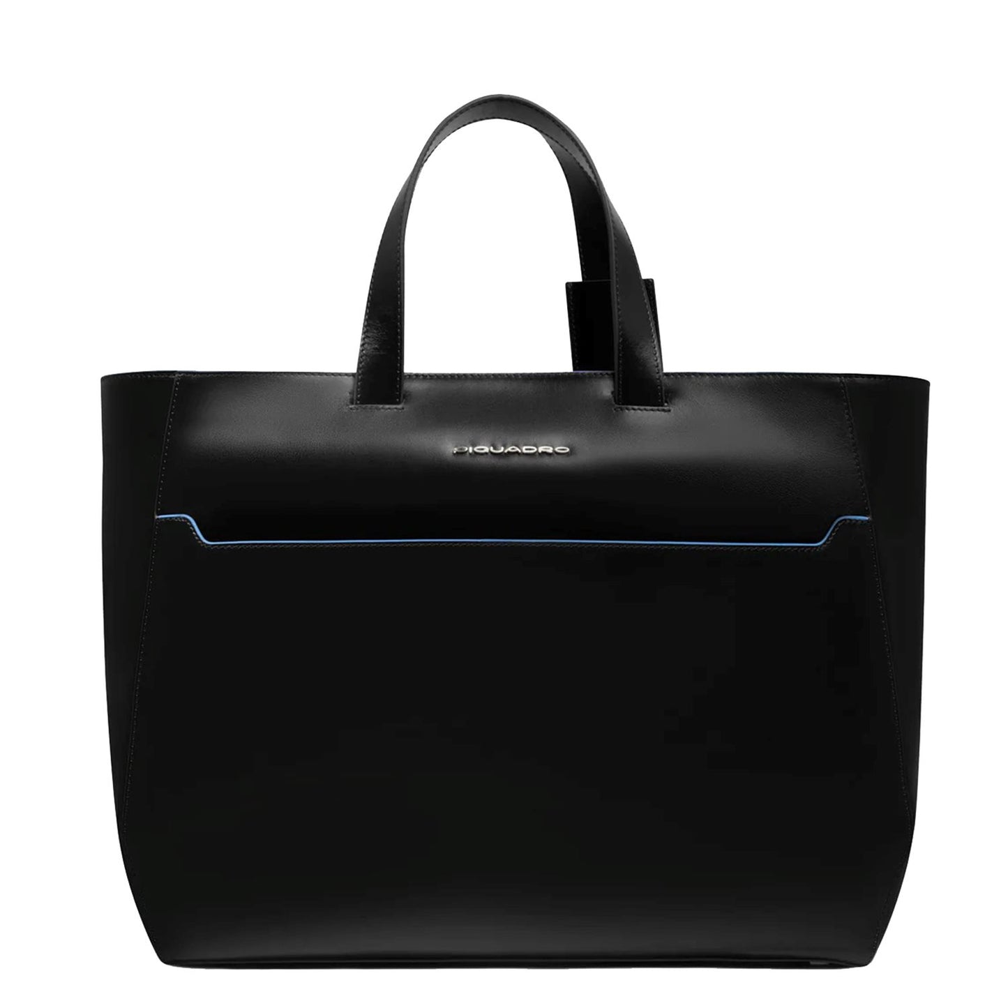 Piquadro Blue Square Laptop Shopper 15.6" nero