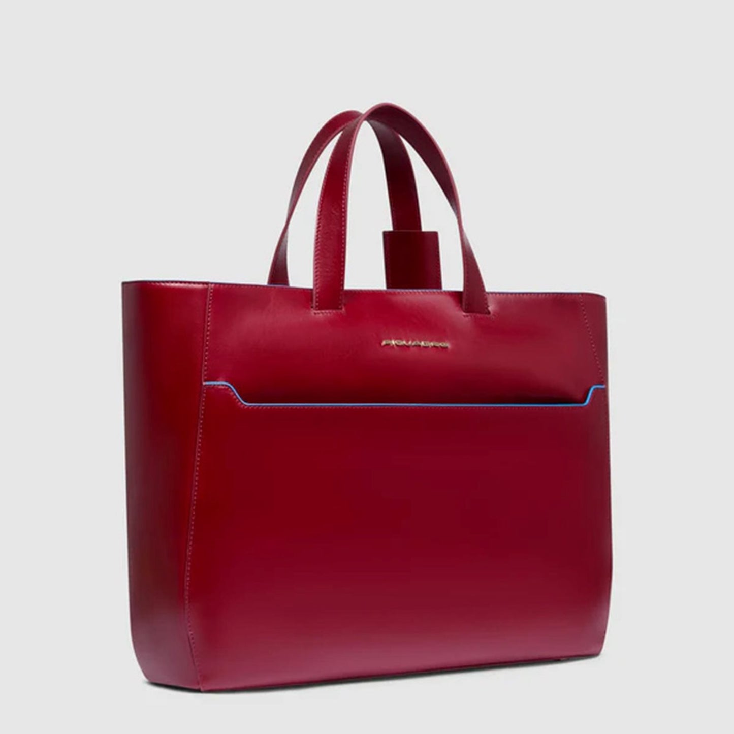 Piquadro Blue Square Laptop Shopper 15.6" rosso