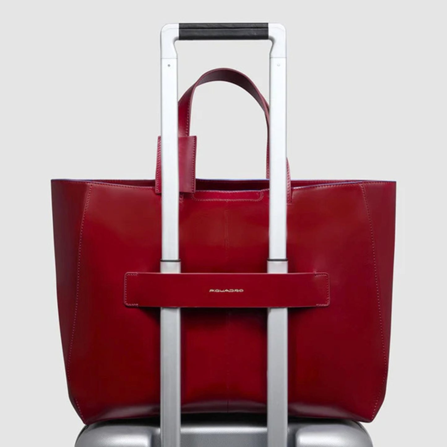 Piquadro Blue Square Laptop Shopper 15.6" rosso