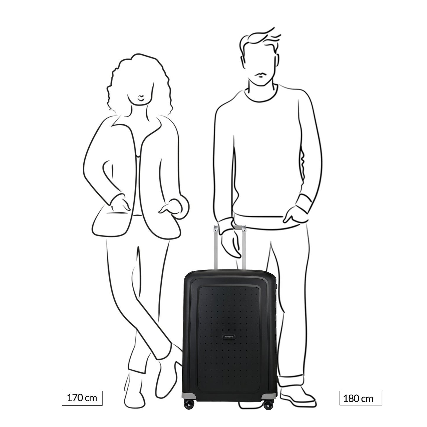 Samsonite S'Cure Spinner 69 dark teal