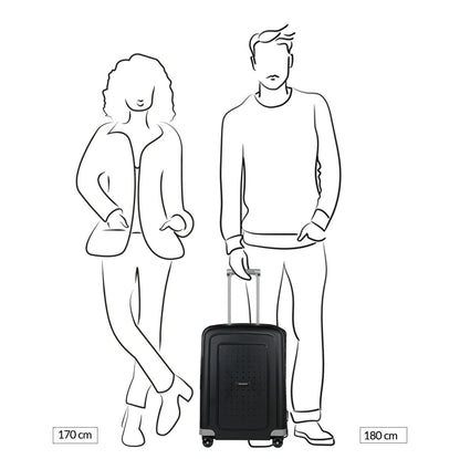 Samsonite S'Cure Spinner 55 apricot
