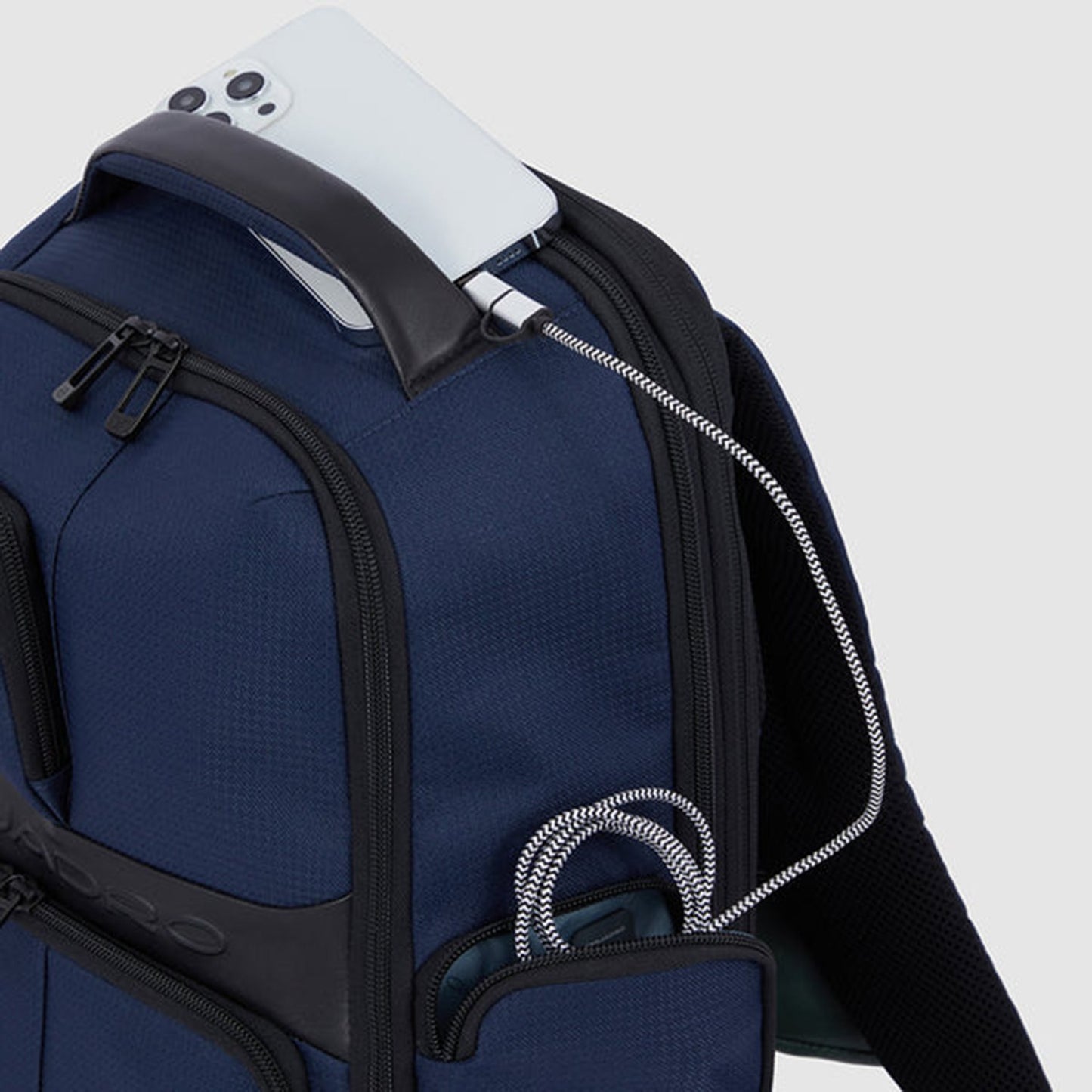 Piquadro Zaino Laptop Backpack 15.6 blue