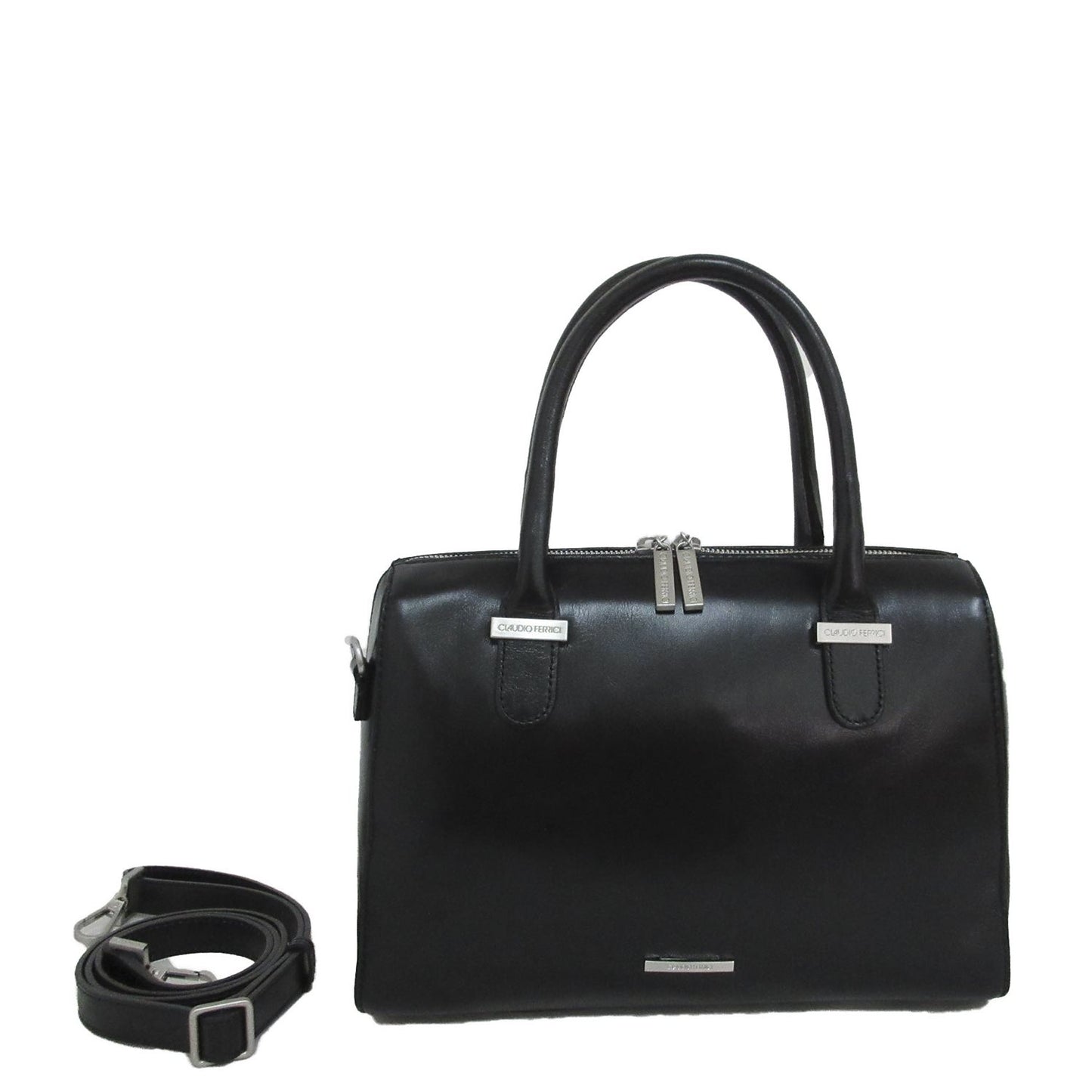 Claudio Ferrici Classico Handbag black
