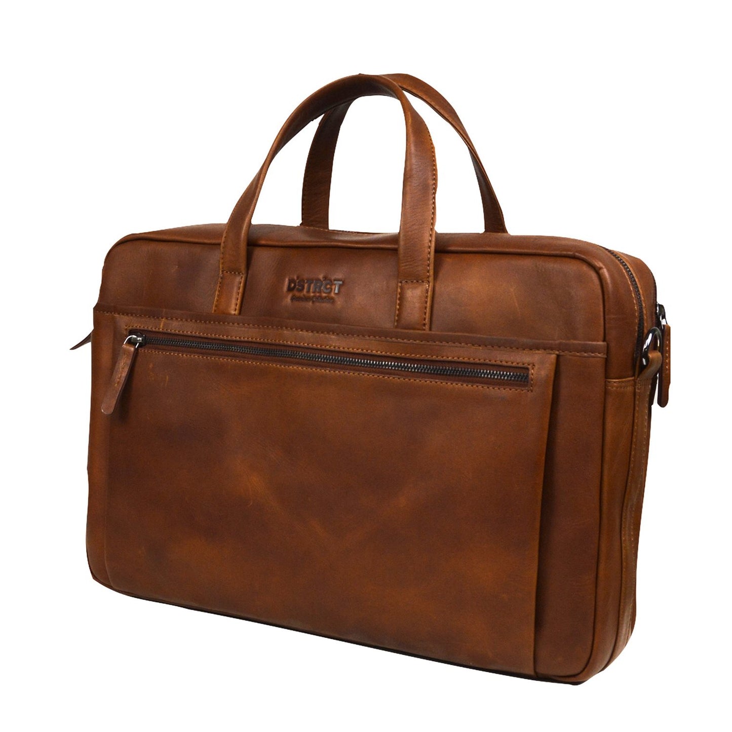 DSTRCT Premium Collection Laptopbag 15,6" cognac