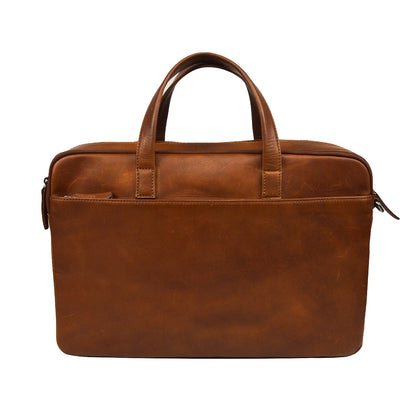DSTRCT Premium Collection Laptopbag 15,6" cognac