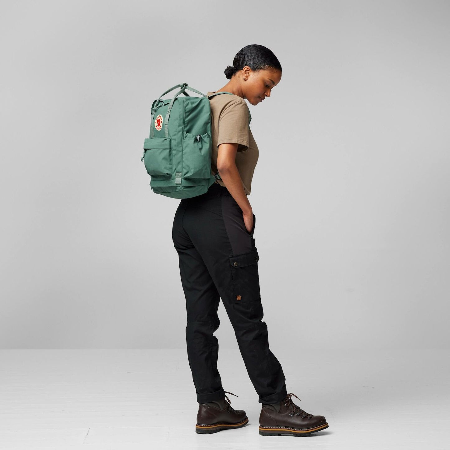Fjallraven Kanken Outlong frost green
