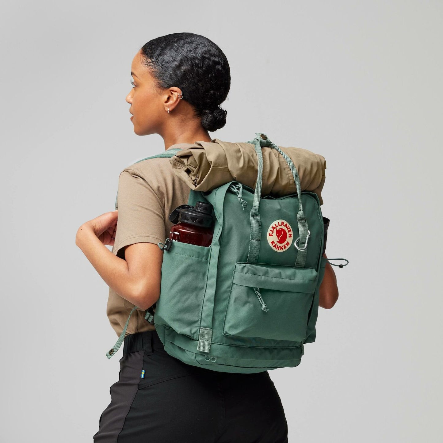 Fjallraven Kanken Outlong frost green