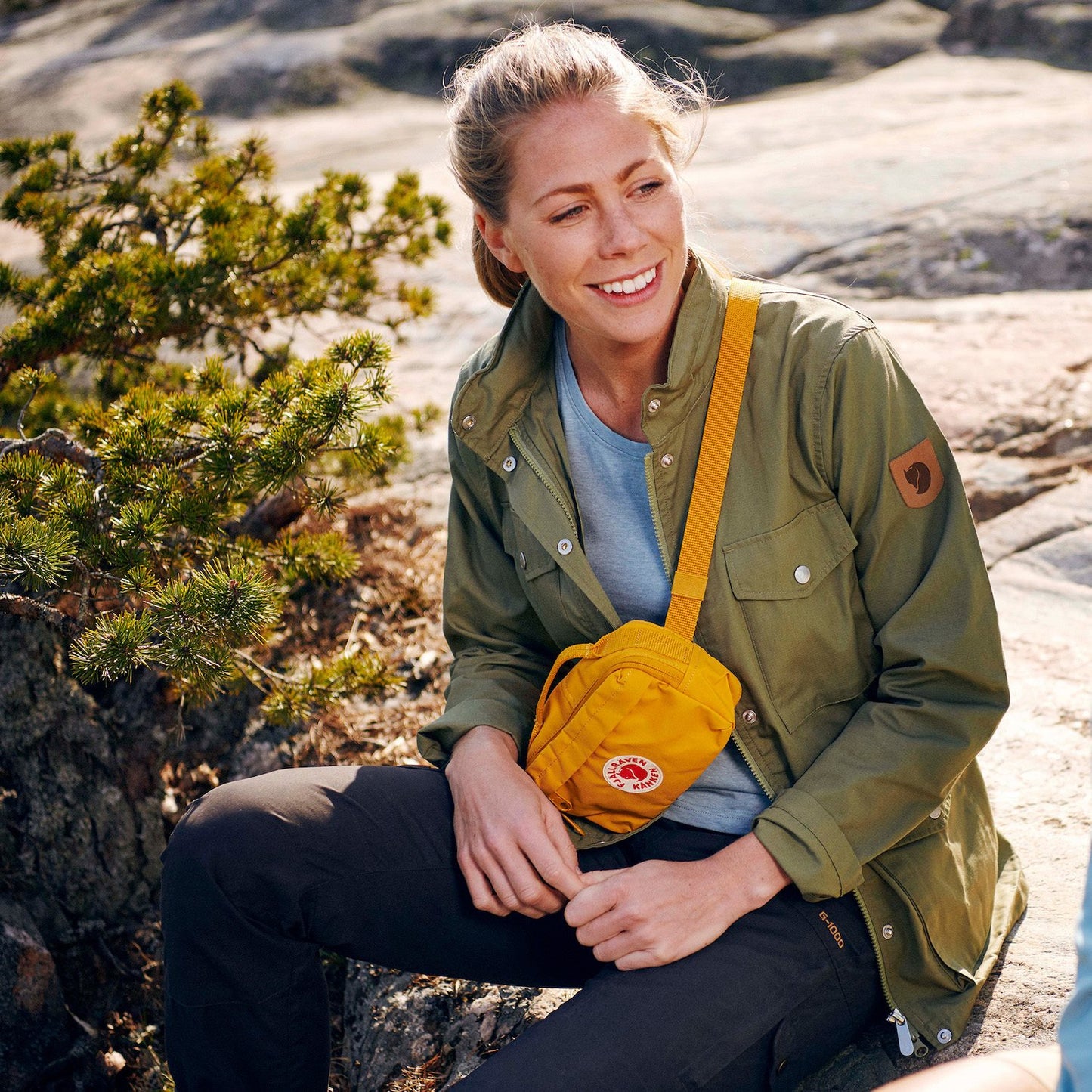 Fjallraven Kanken Hip Pack peach sand