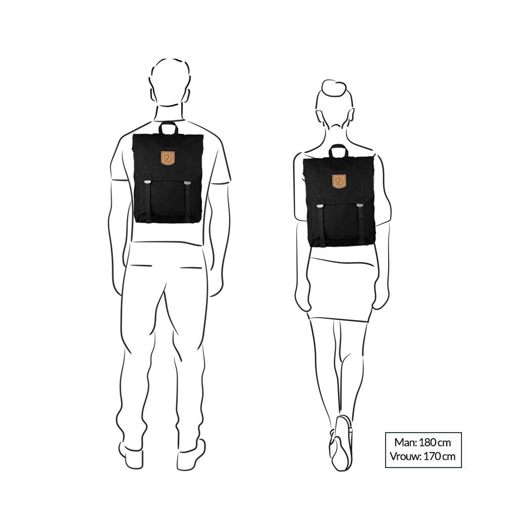 Fjallraven Foldsack No.1 black