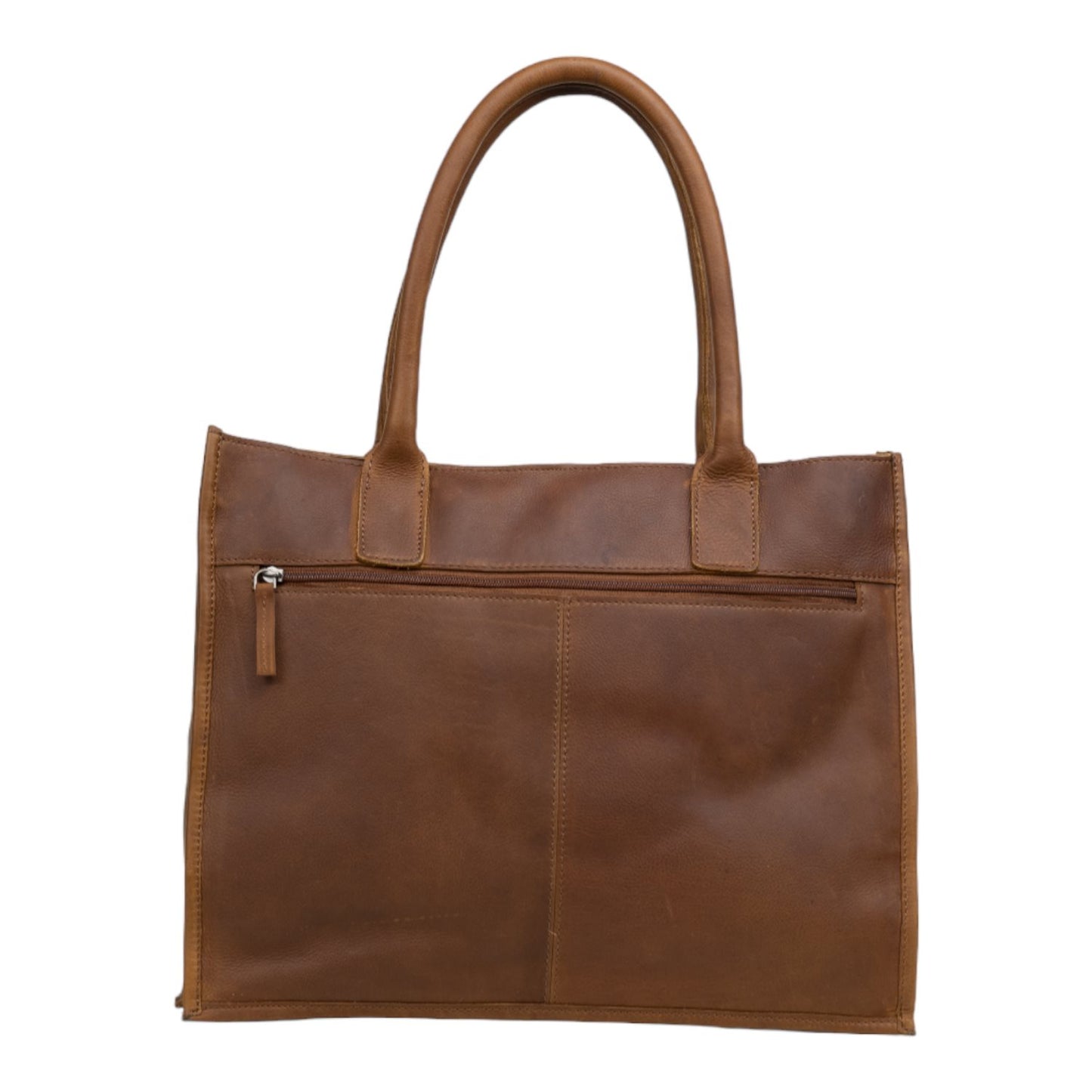 DSTRCT Preston Park A4 Working Bag Laptop Bag cognac