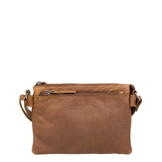 DSTRCT Preston Park Shoulder Bag cognac