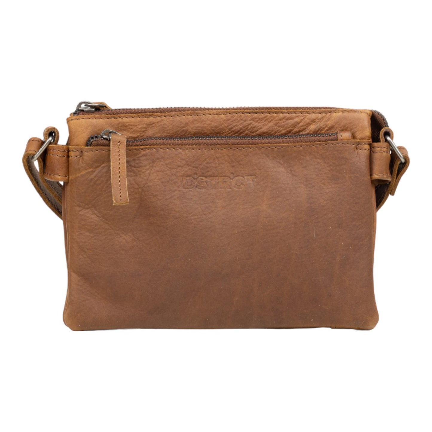 DSTRCT Preston Park Shoulder Bag cognac