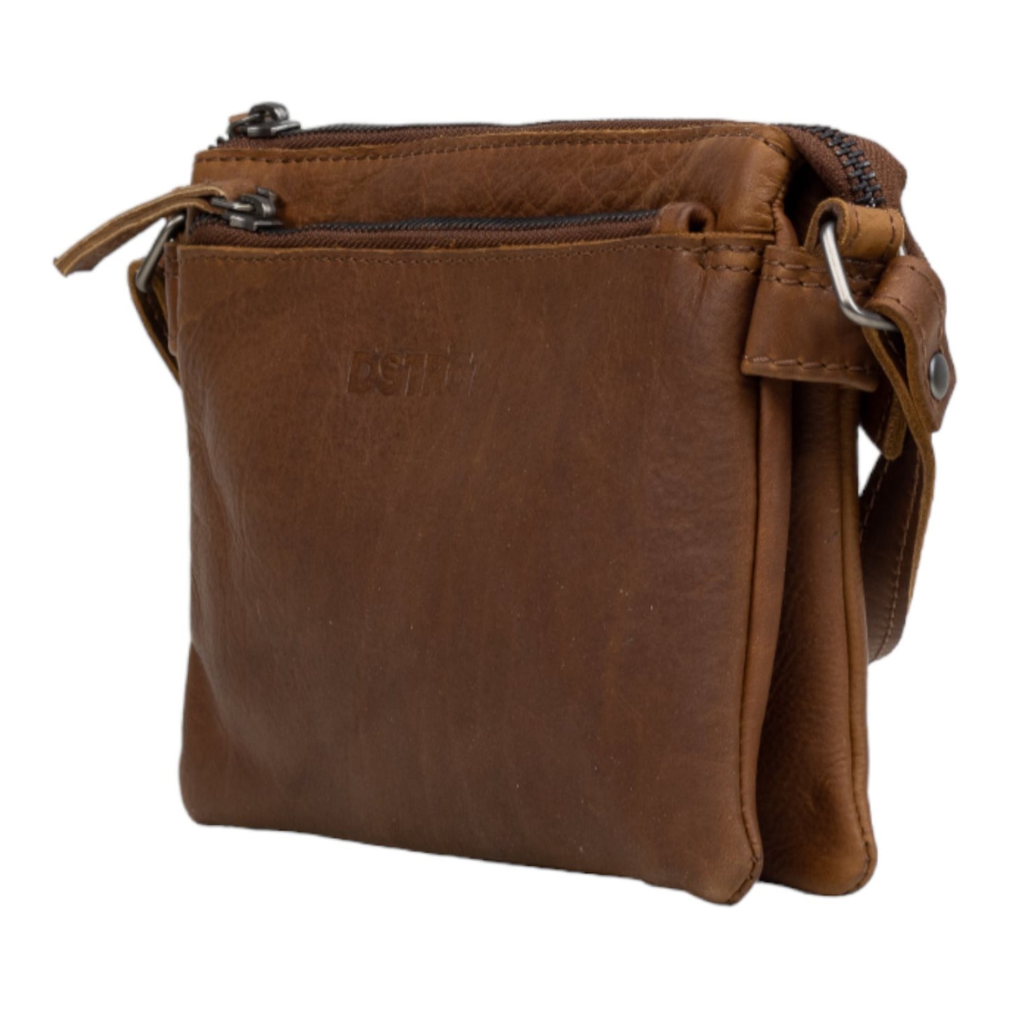 DSTRCT Preston Park Shoulder Bag cognac