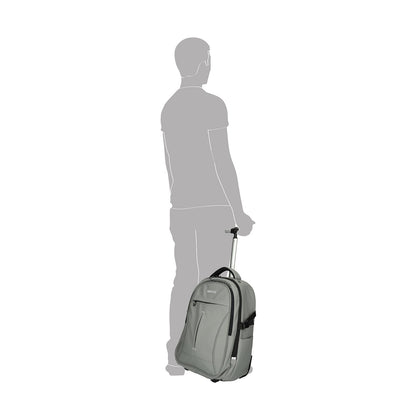 Enrico Benetti Northern Backpack Trolley 17" grey