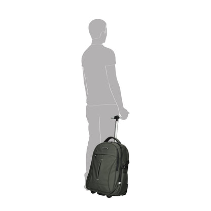 Enrico Benetti Northern Backpack Trolley 17" olive