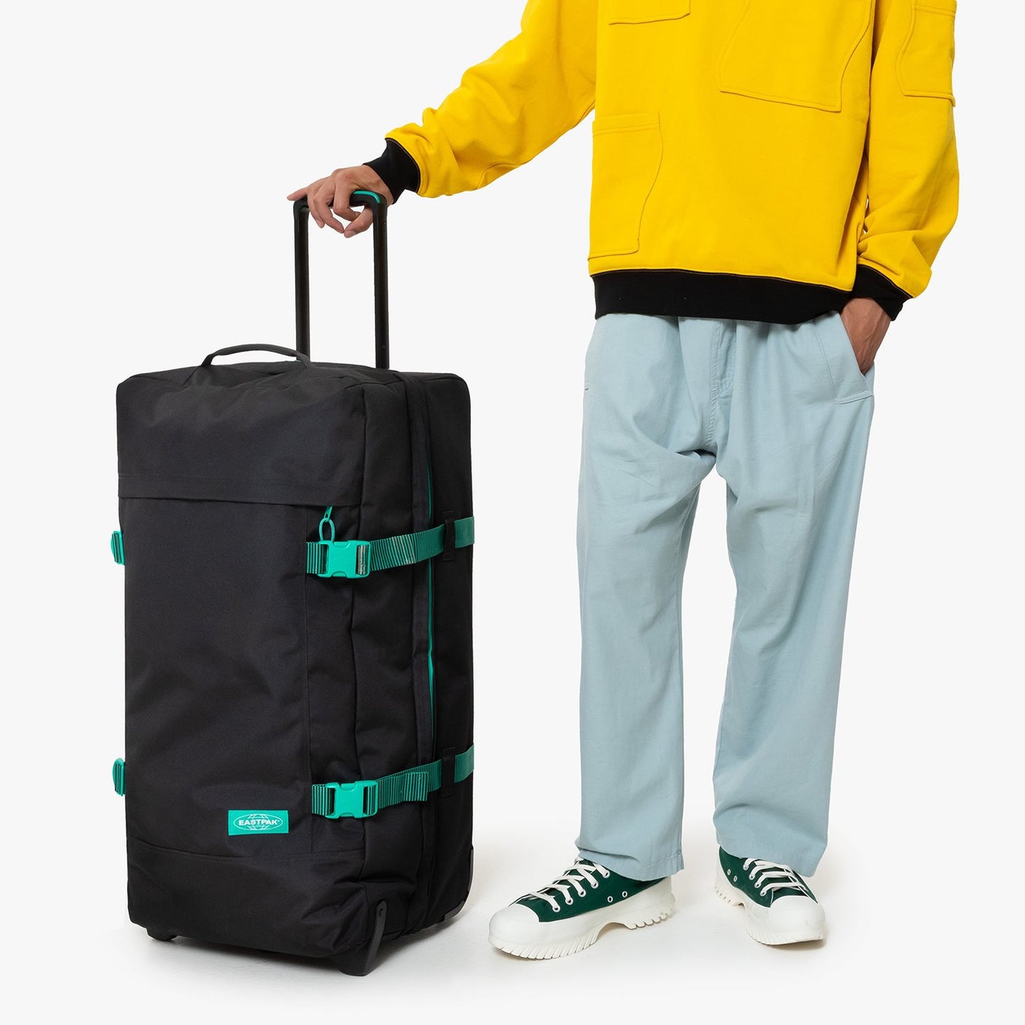 Eastpak Tranverz L kontrast stripe black