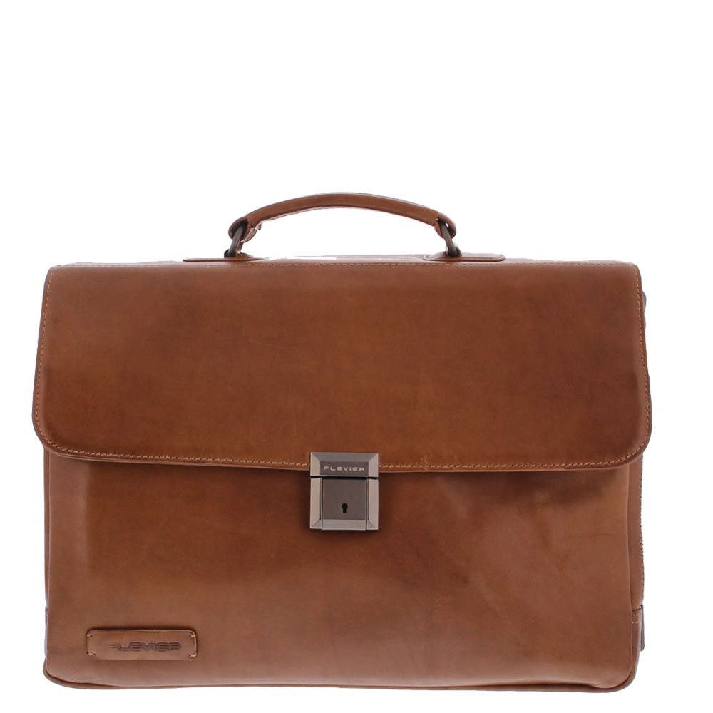 Plevier Navigator Morse Aktetas 2 vaks 15.6" darkbrown