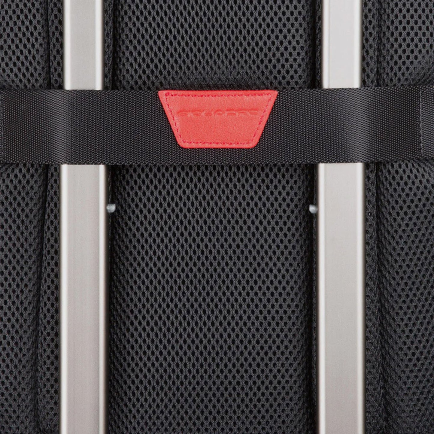 Piquadro Urban Leather Backpack black/grey