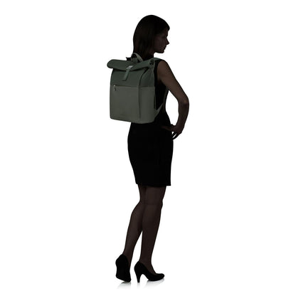 Samsonite 4Pack Laptop Rolltop Backpack 15.6" forest green
