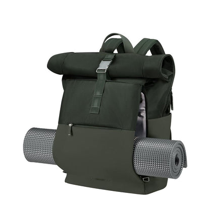 Samsonite 4Pack Laptop Rolltop Backpack 15.6" forest green