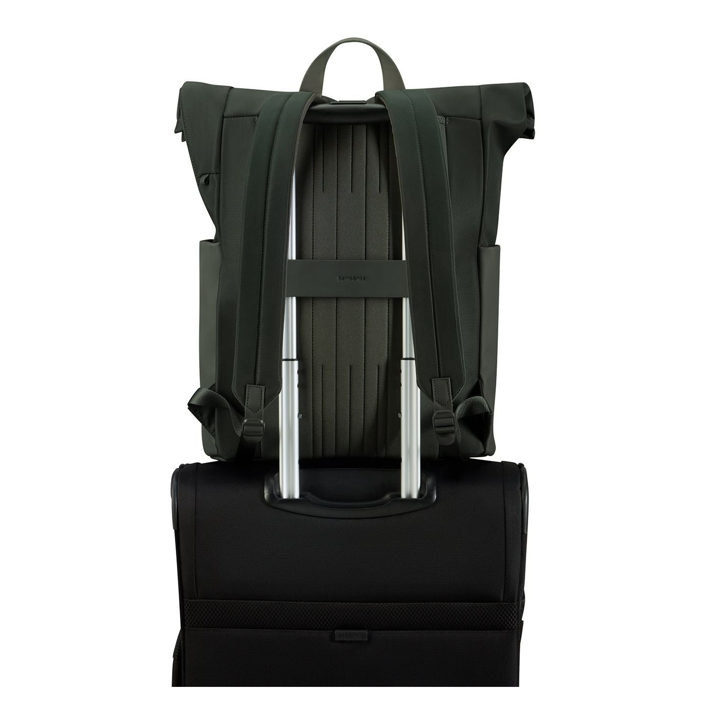 Samsonite 4Pack Laptop Rolltop Backpack 15.6" forest green