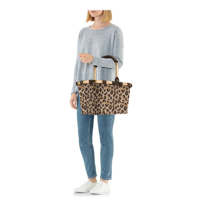 Reisenthel Shopping Carrybag frame leo macchiato