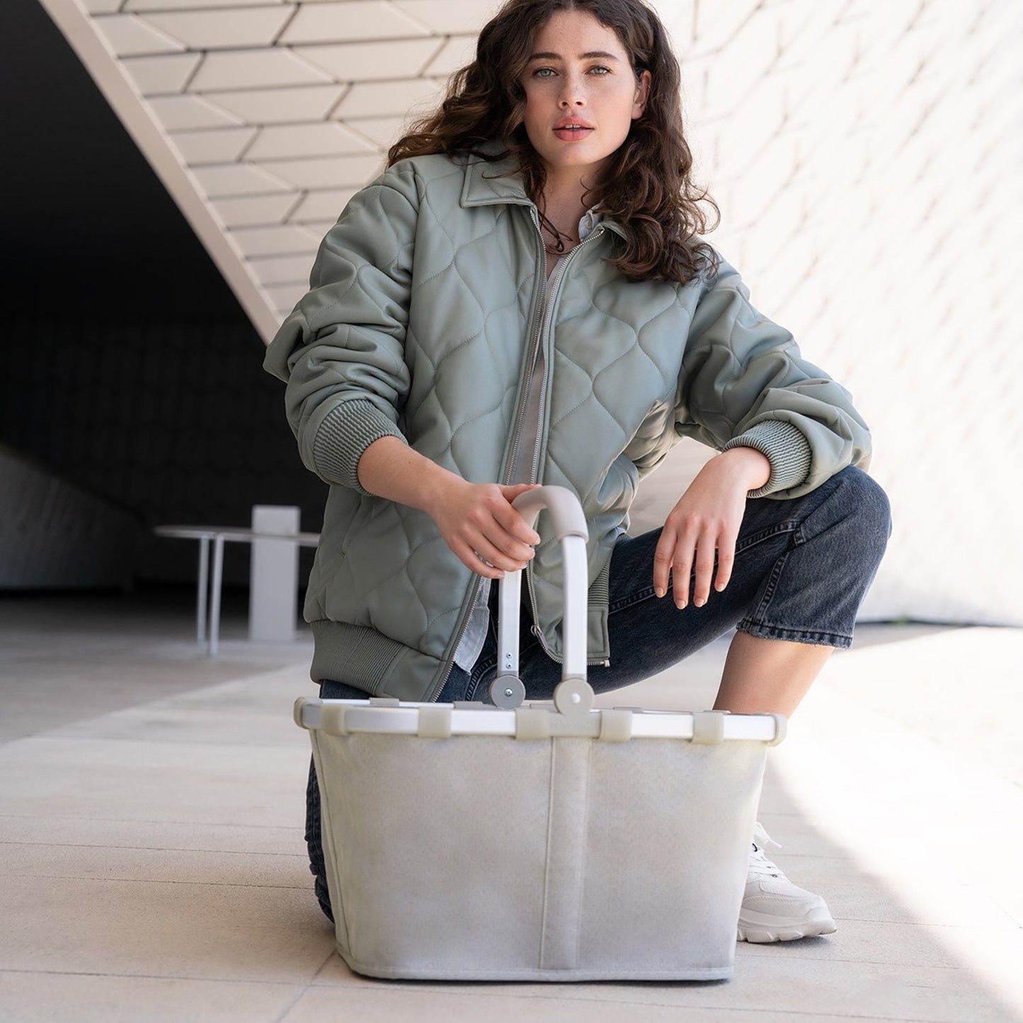 Reisenthel Shopping Carrybag herringbone sand