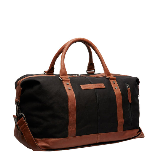 The Chesterfield Brand Miara Washed Canvas Travelbag black