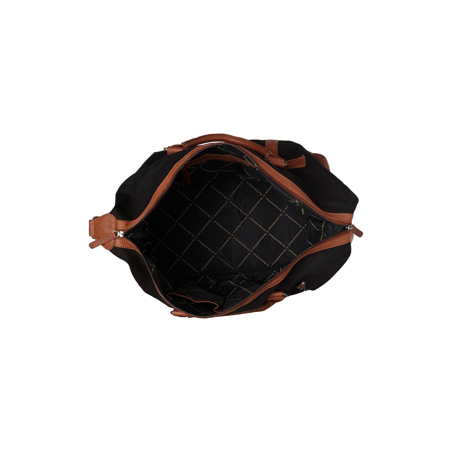 The Chesterfield Brand Miara Washed Canvas Travelbag black