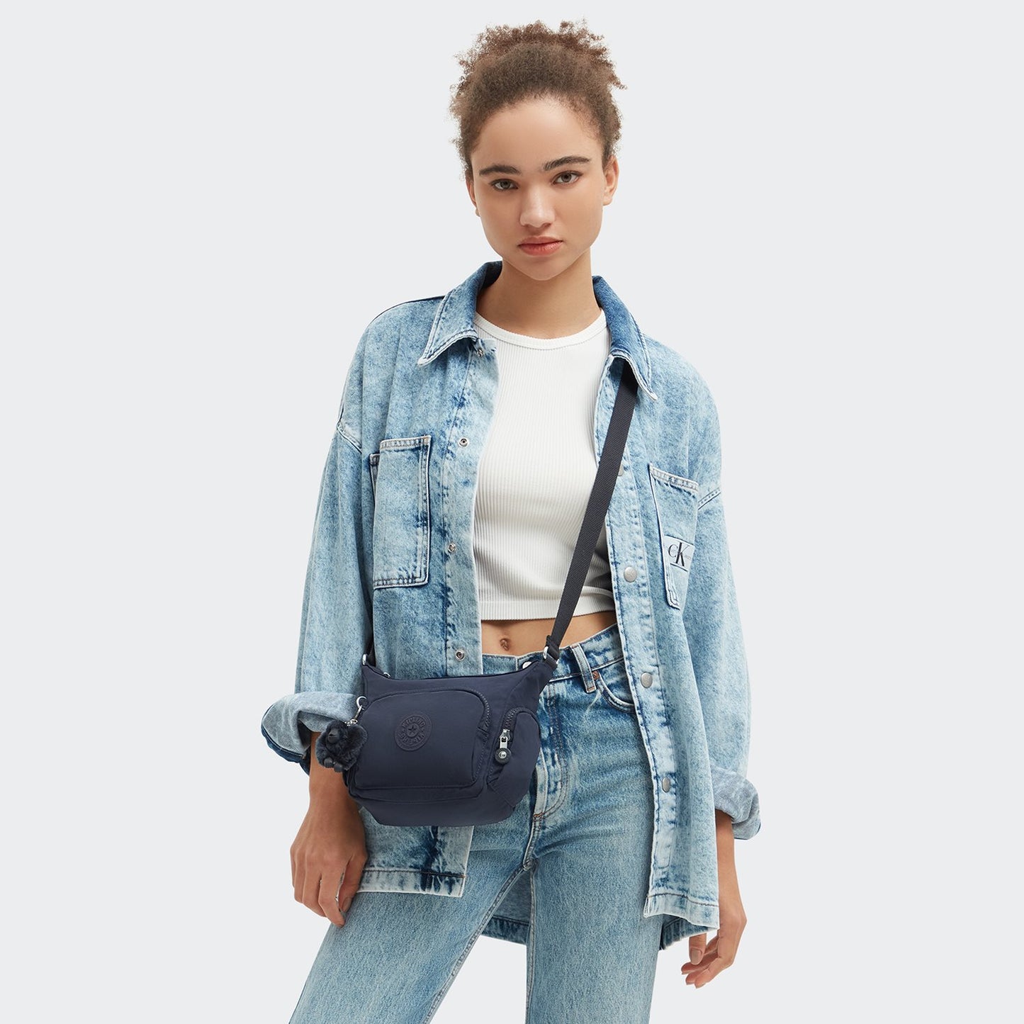 Kipling Gabbie Mini blue bleu 2