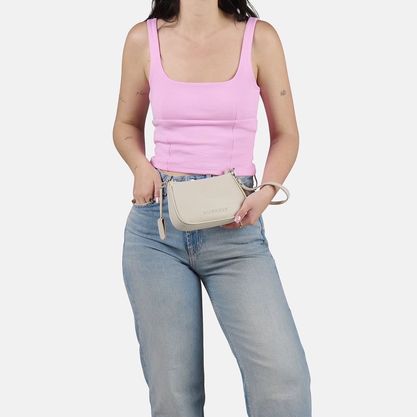 Burkely Always Alyx Crossbody Clutch whimsy white