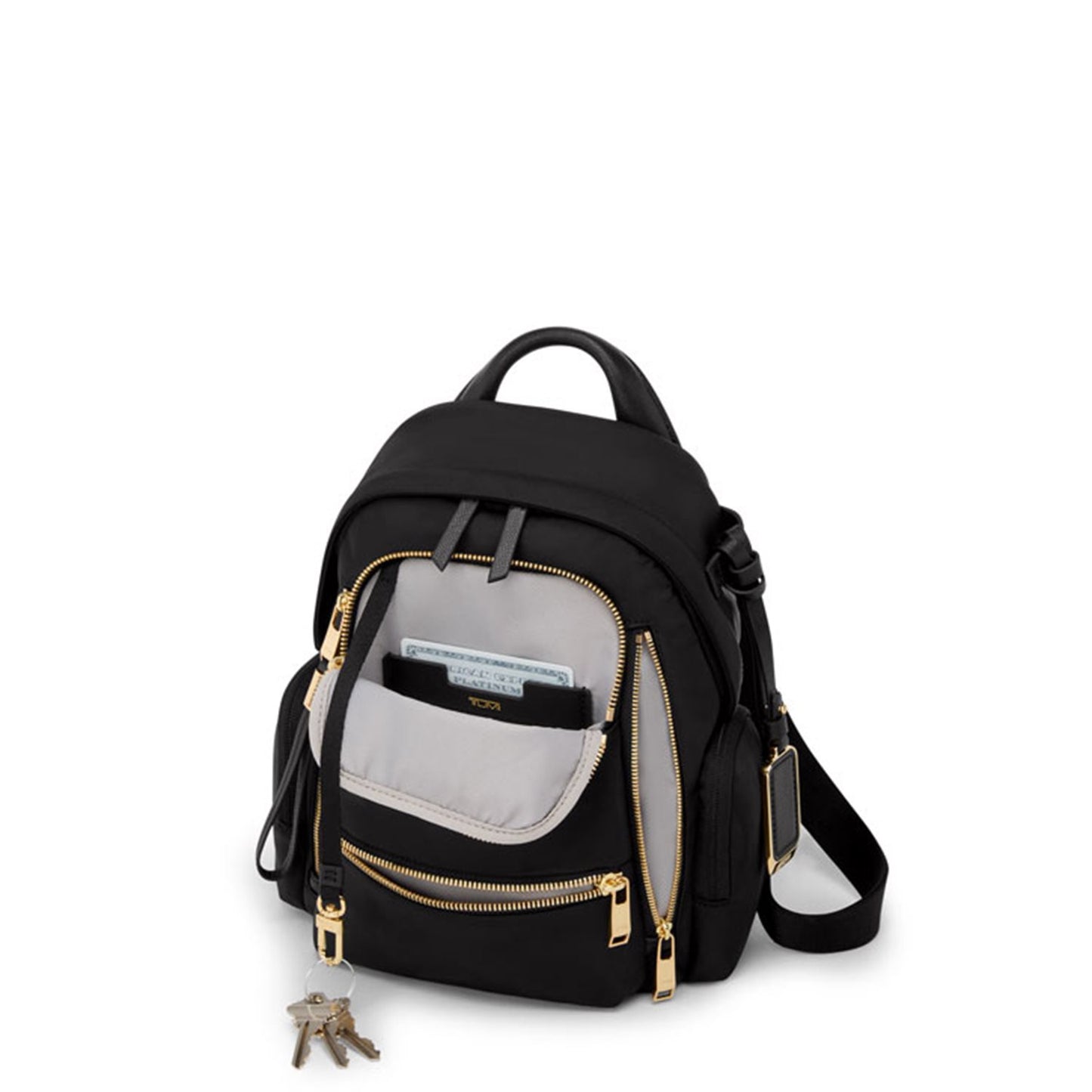 TUMI Voyageur Celina Small Backpack black/gold