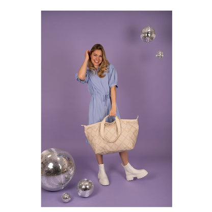 Zebra Trends Richelle Beachbag sand