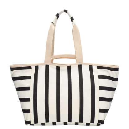 Zebra Trends Richelle Beachbag black white