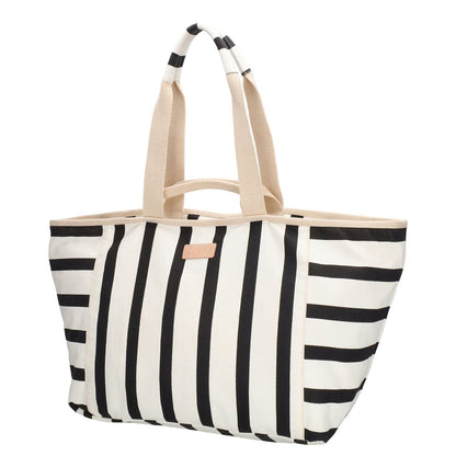Zebra Trends Richelle Beachbag black white