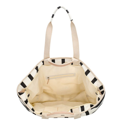 Zebra Trends Richelle Beachbag black white
