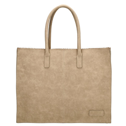 Zebra Trends Lisa XL Shopper taupe