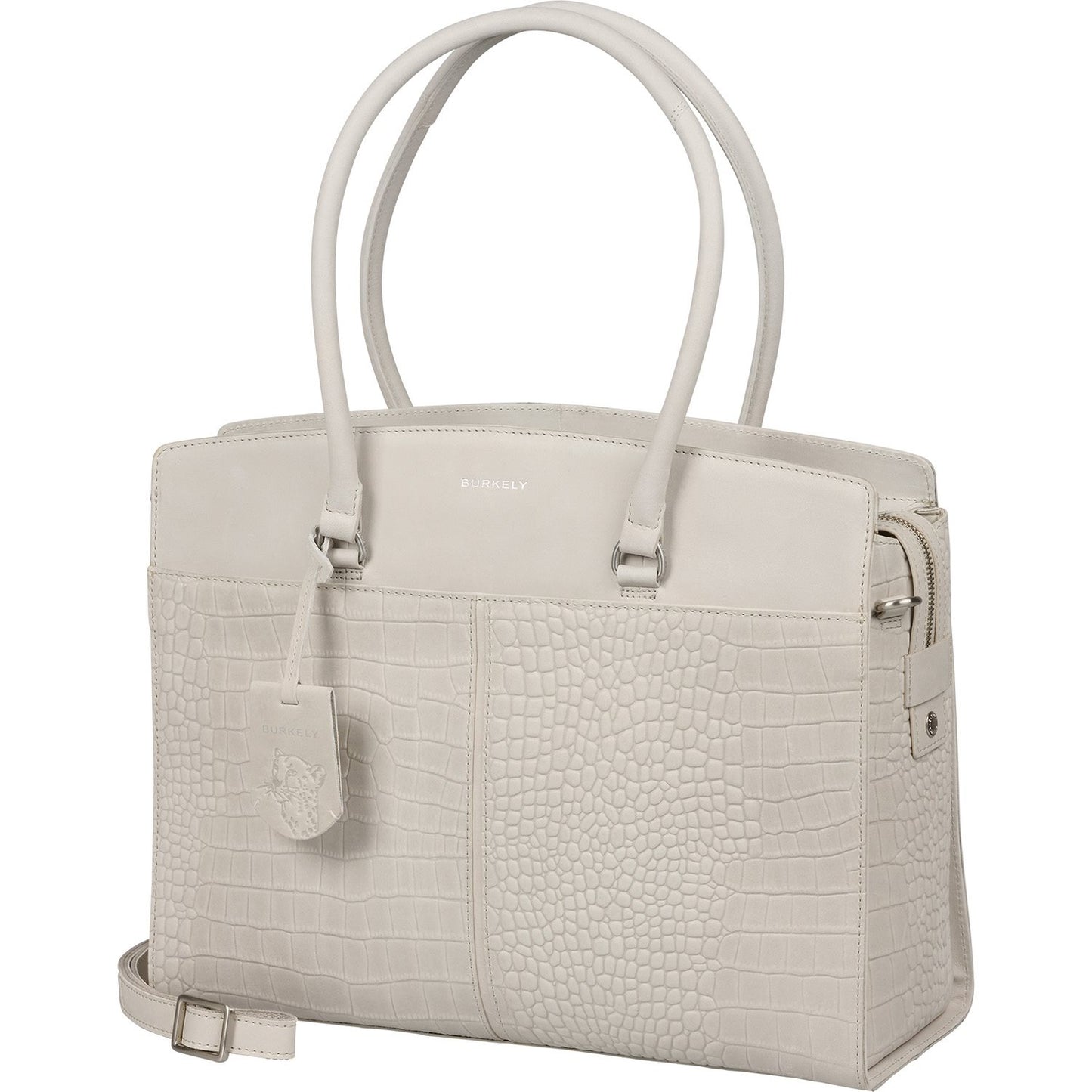 Burkely Cool Colbie Workbag 15.6" chalk white