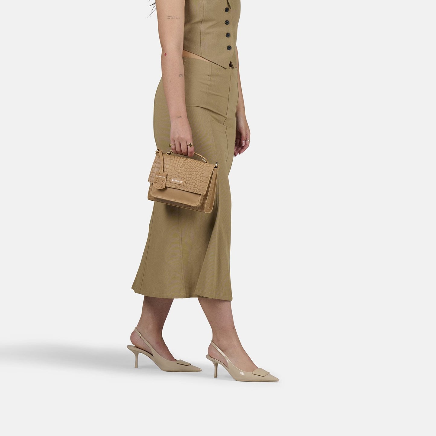 Burkely Cool Colbie Citybag Small natural nude