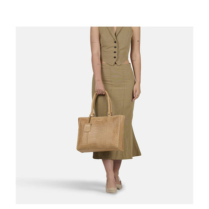 Burkely Cool Colbie Workbag 13.3" natural nude