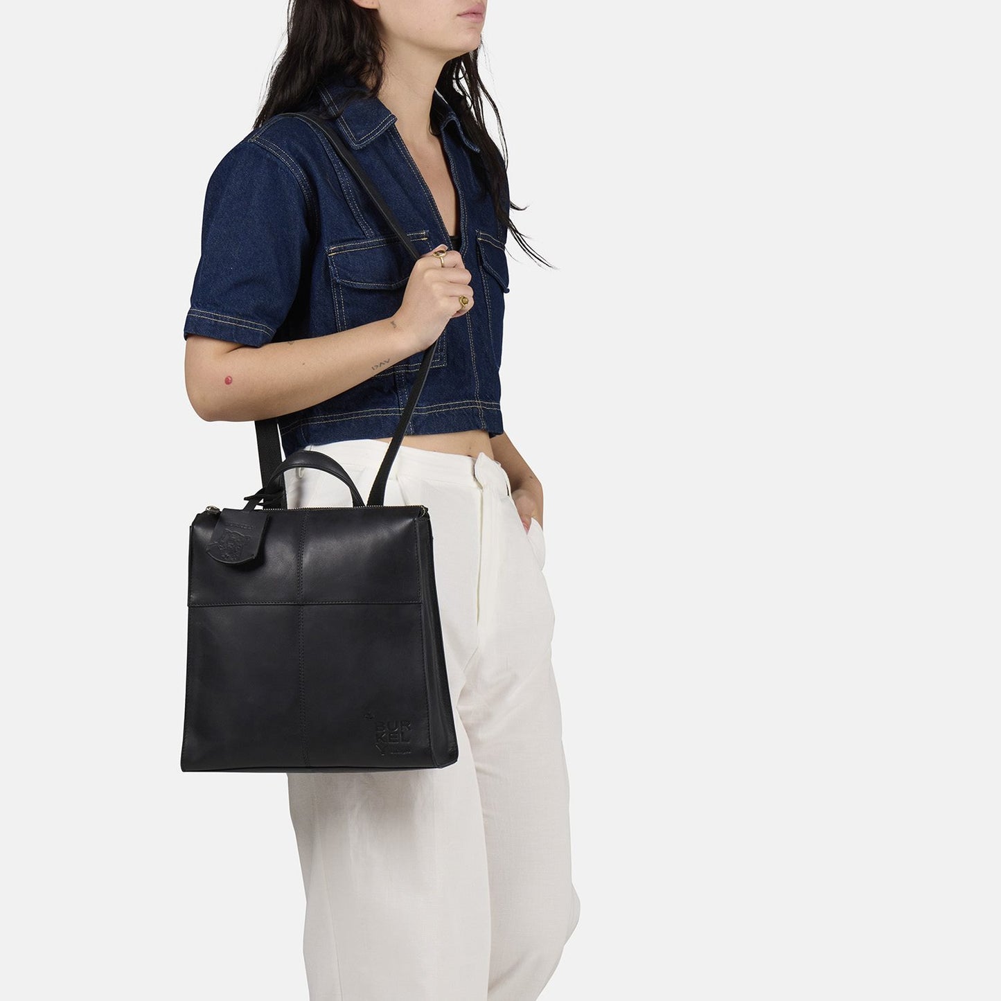 Burkely Rogue Robyn Backpack Crossover beach black