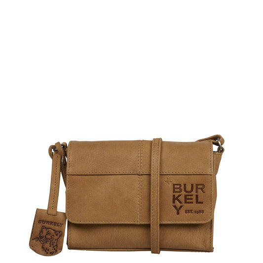 Burkely Rogue Robyn Crossbody Flap cool cognac