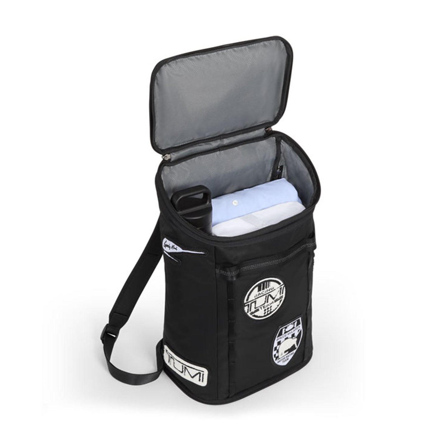 TUMI Mclaren Packable Backpack black/white