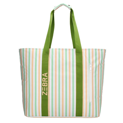 Zebra Trends Sally Beach Cooling Bag retro stripes