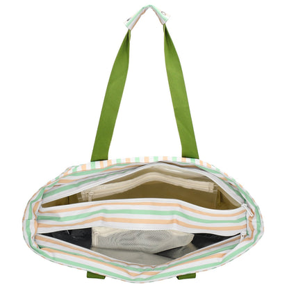 Zebra Trends Sally Beach Cooling Bag retro stripes