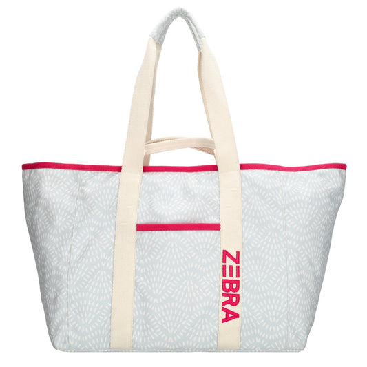 Zebra Trends Elise Beachbag lightblue