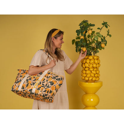 Zebra Trends Elise Beachbag citroen