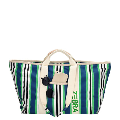 Zebra Trends Elise Beachbag stripes