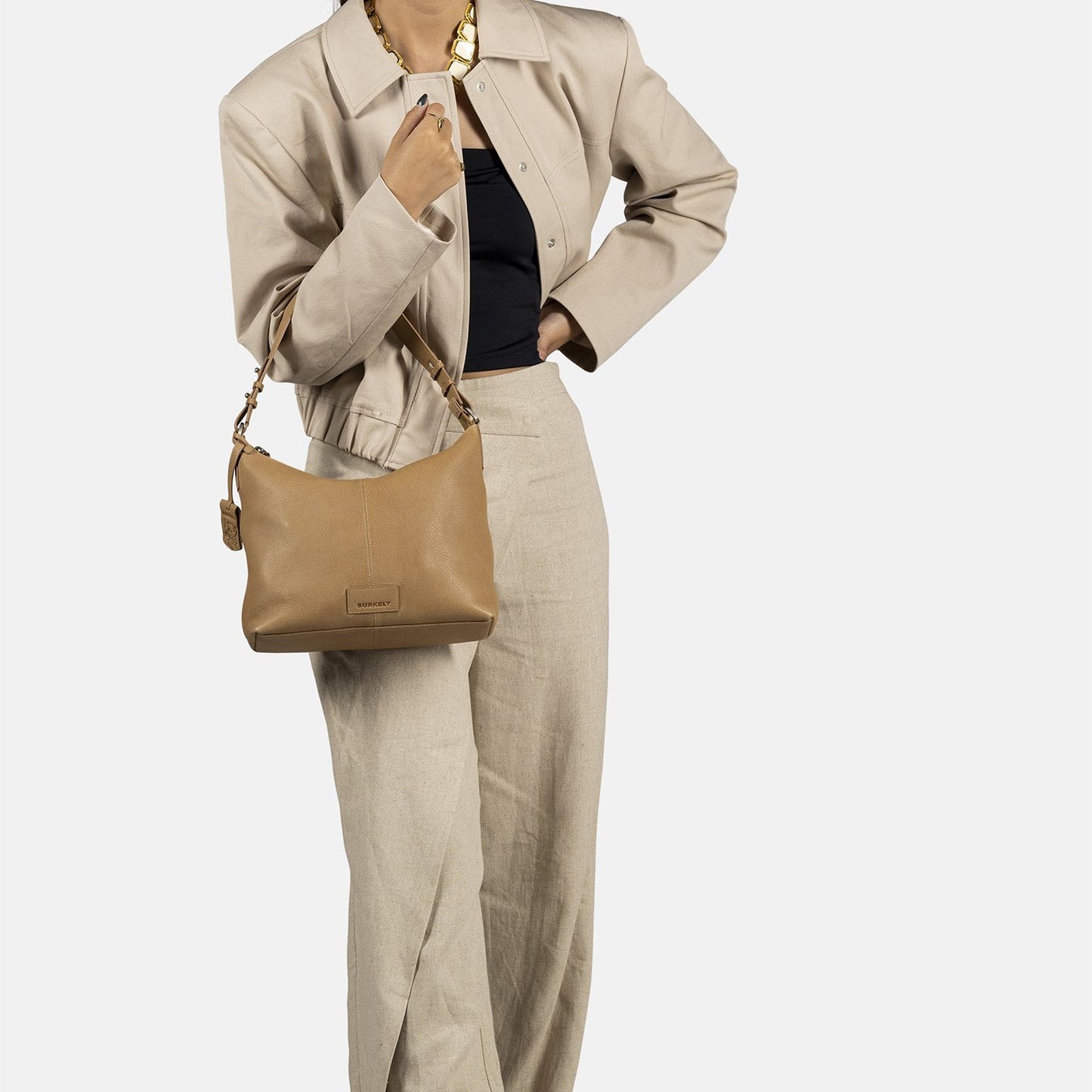 Burkely Soft Skylar Shoulderbag natural nude